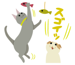 Chiffon and Marron 2 sticker #6711501