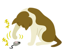 Chiffon and Marron 2 sticker #6711516