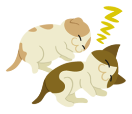 Chiffon and Marron 2 sticker #6711524