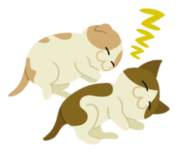 Chiffon and Marron 2 sticker #6711524