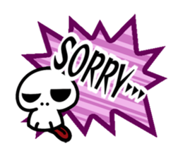 A NOISY SKULL sticker #6711586