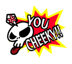 A NOISY SKULL sticker #6711596