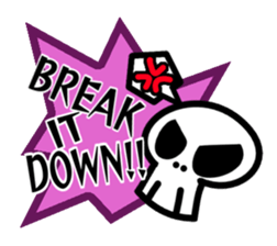 A NOISY SKULL sticker #6711599