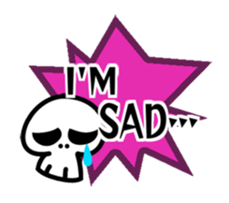 A NOISY SKULL sticker #6711604