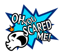 A NOISY SKULL sticker #6711605