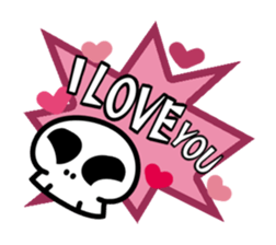 A NOISY SKULL sticker #6711606