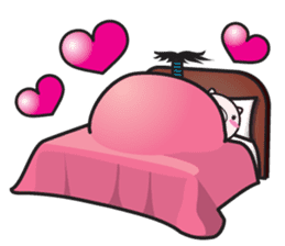 Fairy of a pig - Takeshi & wife - sticker #6711751