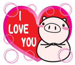 Fairy of a pig - Takeshi & wife - sticker #6711766