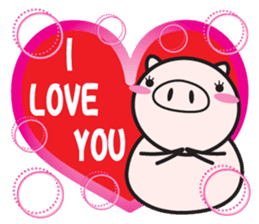 Fairy of a pig - Takeshi & wife - sticker #6711766