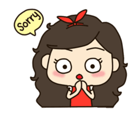 Makham girl sticker #6712095