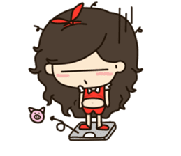 Makham girl sticker #6712096