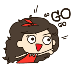 Makham girl sticker #6712098