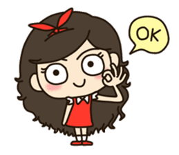 Makham girl sticker #6712099