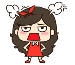 Makham girl sticker #6712101