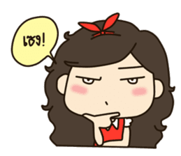 Makham girl sticker #6712102