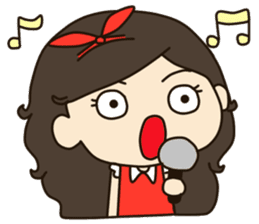 Makham girl sticker #6712104