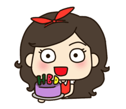 Makham girl sticker #6712105
