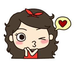 Makham girl sticker #6712107