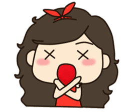 Makham girl sticker #6712109