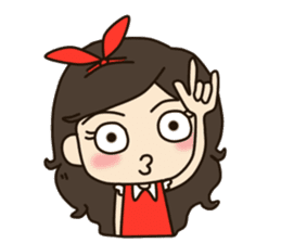 Makham girl sticker #6712122