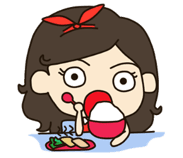 Makham girl sticker #6712123