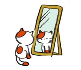 The tabby cat Butch. sticker #6712251