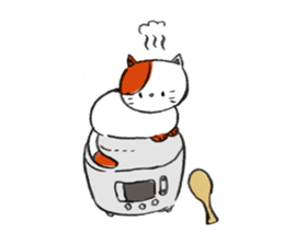 The tabby cat Butch. sticker #6712255