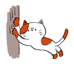 The tabby cat Butch. sticker #6712261