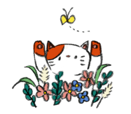 The tabby cat Butch. sticker #6712275