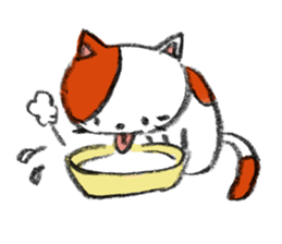 The tabby cat Butch. sticker #6712279