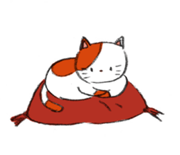 The tabby cat Butch. sticker #6712283