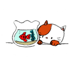 The tabby cat Butch. sticker #6712299