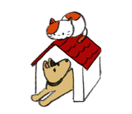 The tabby cat Butch. sticker #6712307