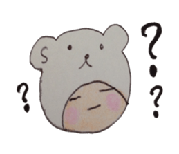 kumaS girl sticker #6712615