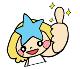 princess star child sticker #6712809