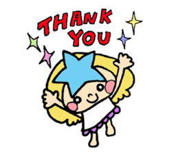 princess star child sticker #6712810
