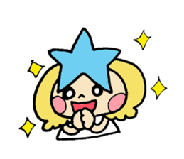 princess star child sticker #6712816