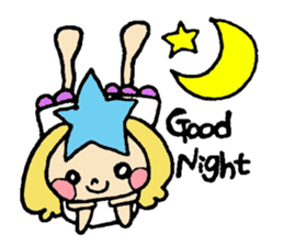 princess star child sticker #6712819