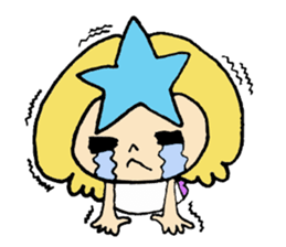 princess star child sticker #6712825