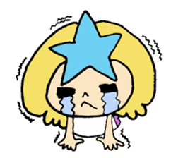 princess star child sticker #6712825