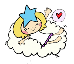 princess star child sticker #6712829