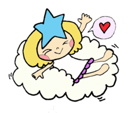 princess star child sticker #6712829