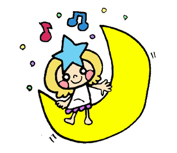 princess star child sticker #6712831