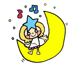 princess star child sticker #6712831