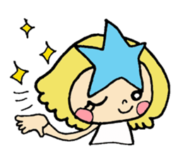 princess star child sticker #6712832