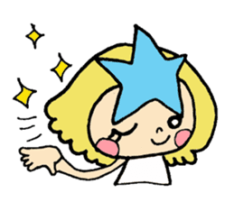 princess star child sticker #6712832