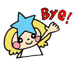 princess star child sticker #6712835