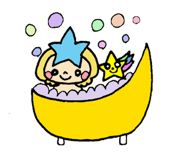 princess star child sticker #6712836