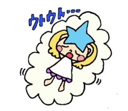 princess star child sticker #6712837