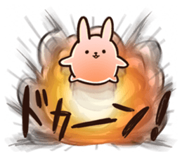 Pale color of the rabbit sticker #6712906